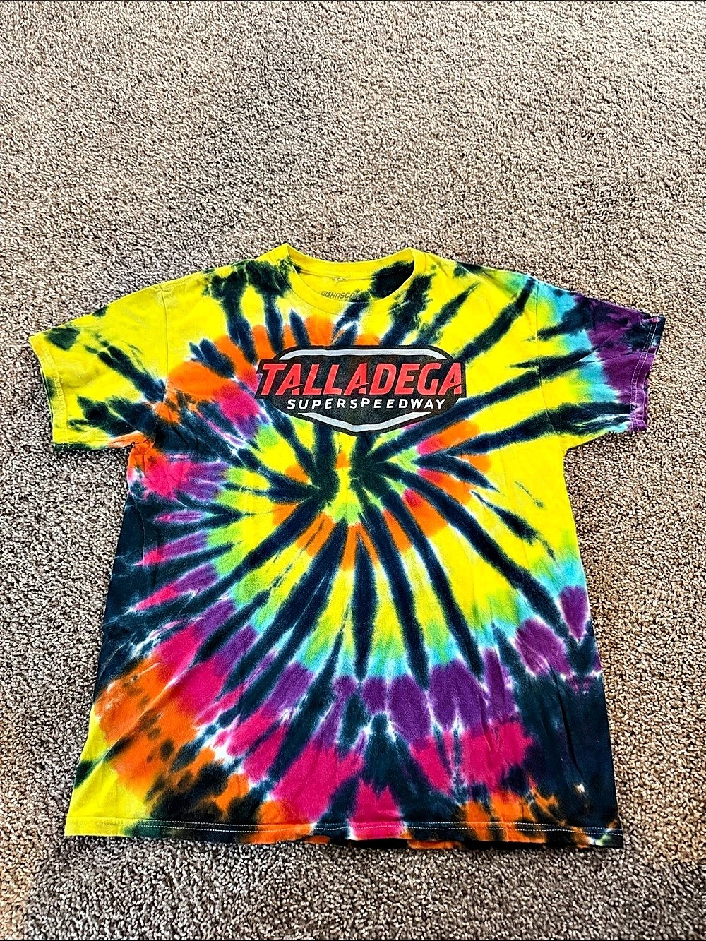 NASCAR Talladega Superspeedway Tie-Dye Graphic T-Shirt